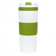 Kubek termiczny 400 ml Air Gifts | Thomas - jasnozielony