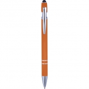 Długopis, touch pen - pomarańczowy