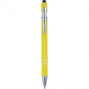 Długopis, touch pen - żółty