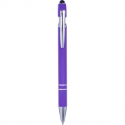 Długopis, touch pen - fioletowy