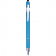 Długopis, touch pen - błękitny