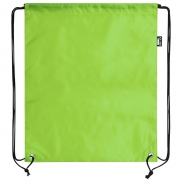 Worek ze sznurkiem RPET - zielony