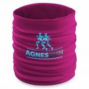 Osłona na twarz i szyję, komin - fuksja