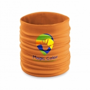 Osłona na twarz i szyję, komin, rozmiar dziecięcy - pomarańczowy