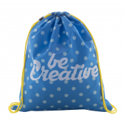 Personalizowany worek ze sznurkami - żółty