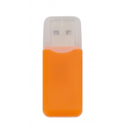 Czytnik kart - pomarańcz