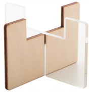 Podstawka pod świecę - transparentny