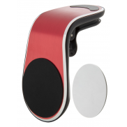 Uchwyt samochodowy na telefon - czerwony