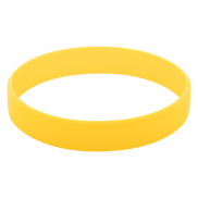 Opaska silikonowa - żółty