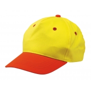 Dziecięca czapka baseballowa CALIMERO, pomarańczowy, żółty