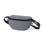 Torba biodrowa /biodrówka RPET - popielaty