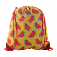 Personalizowany worek ze sznurkami - czerwony