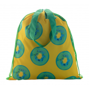 Personalizowany worek ze sznurkami - zielony