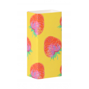 Personalizowany papierowy rękaw - biały