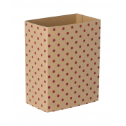 Personalizowany rękaw z papieru kraft - naturalny