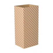 Personalizowany rękaw z papieru kraft - naturalny