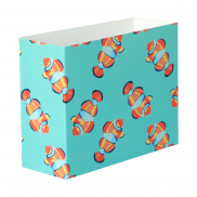 Personalizowany papierowy rękaw - biały