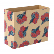 Personalizowany rękaw z papieru kraft - naturalny