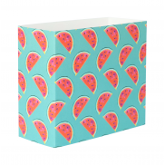 Personalizowany papierowy rękaw - biały