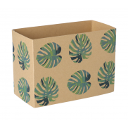 Personalizowany rękaw z papieru kraft - naturalny