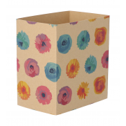 Personalizowany rękaw z papieru kraft - naturalny