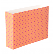 Personalizowany papierowy rękaw - biały