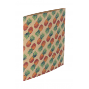 Personalizowany rękaw z papieru kraft - naturalny