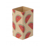 Personalizowany rękaw z papieru kraft - naturalny