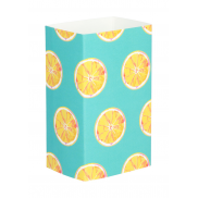 Personalizowany papierowy rękaw - biały