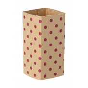 Personalizowany rękaw z papieru kraft - naturalny