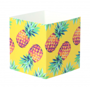 Personalizowany papierowy rękaw - biały