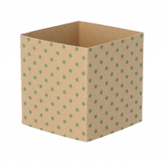 Personalizowany rękaw z papieru kraft - naturalny