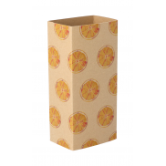 Personalizowany rękaw z papieru kraft - naturalny