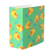 Personalizowany papierowy rękaw - biały