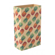 Personalizowany rękaw z papieru kraft - naturalny