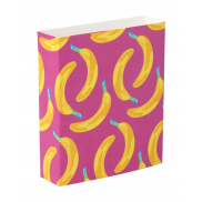 Personalizowany papierowy rękaw - biały