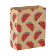 Personalizowany rękaw z papieru kraft - naturalny