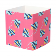 Personalizowany papierowy rękaw - biały