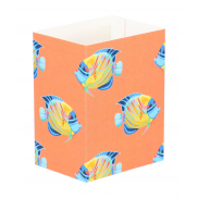 Personalizowany papierowy rękaw - biały