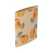 Personalizowany rękaw z papieru kraft - naturalny