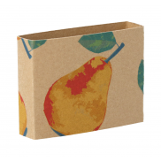 Personalizowany rękaw z papieru kraft - naturalny