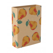 Personalizowany rękaw z papieru kraft - naturalny