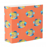 Personalizowany papierowy rękaw - biały