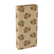 Personalizowany rękaw z papieru kraft - naturalny