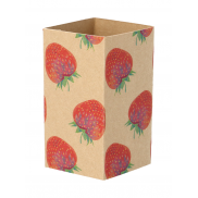 Personalizowany rękaw z papieru kraft - naturalny