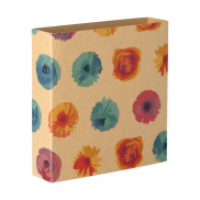 Personalizowany rękaw z papieru kraft - naturalny