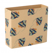 Personalizowany rękaw z papieru kraft - naturalny