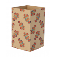 Personalizowany rękaw z papieru kraft - naturalny