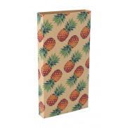 Personalizowany rękaw z papieru kraft - naturalny