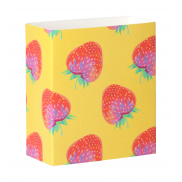 Personalizowany papierowy rękaw - biały